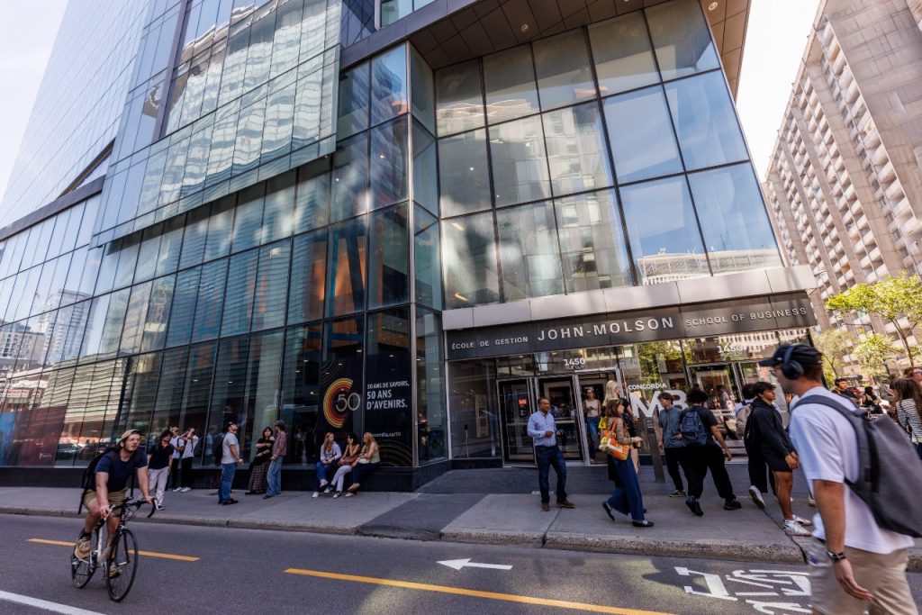 best business schools in canada - Concordia University John Molson School of Business